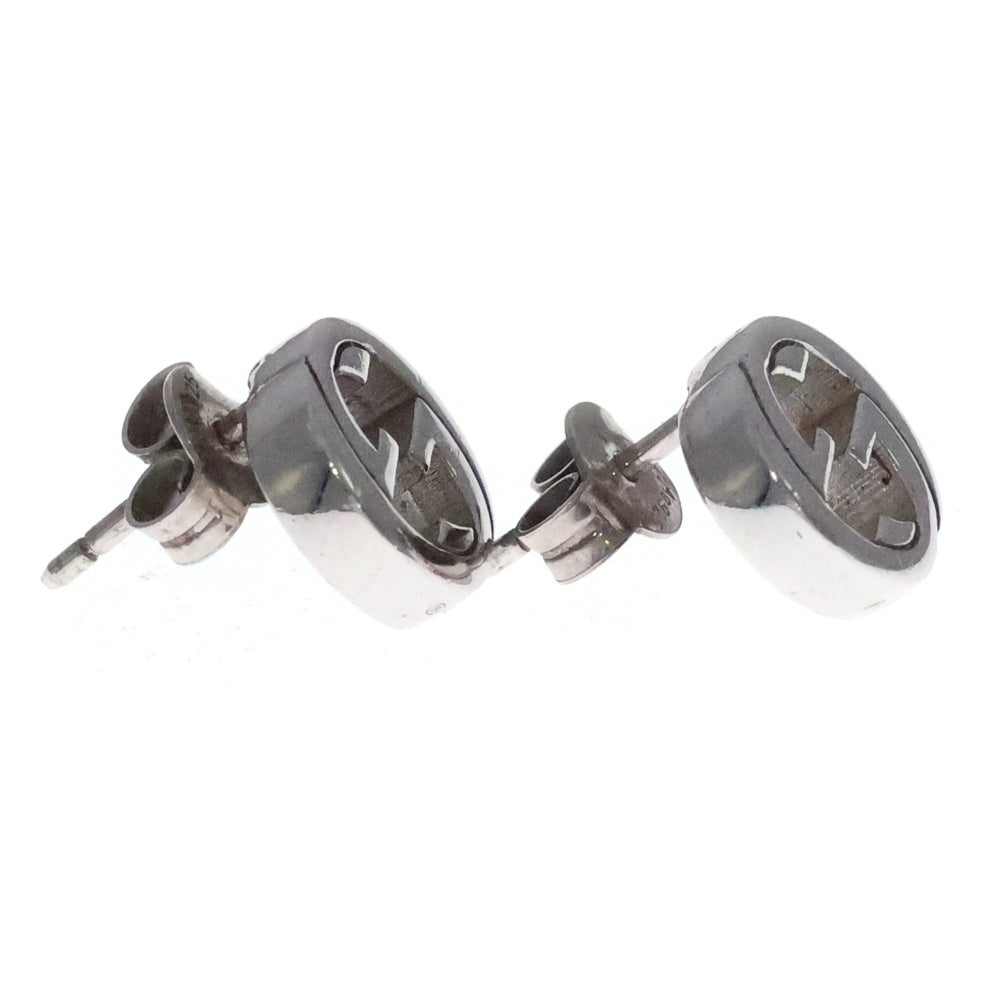 GUCCI(グッチ) ミニGGロゴピアス シルバー