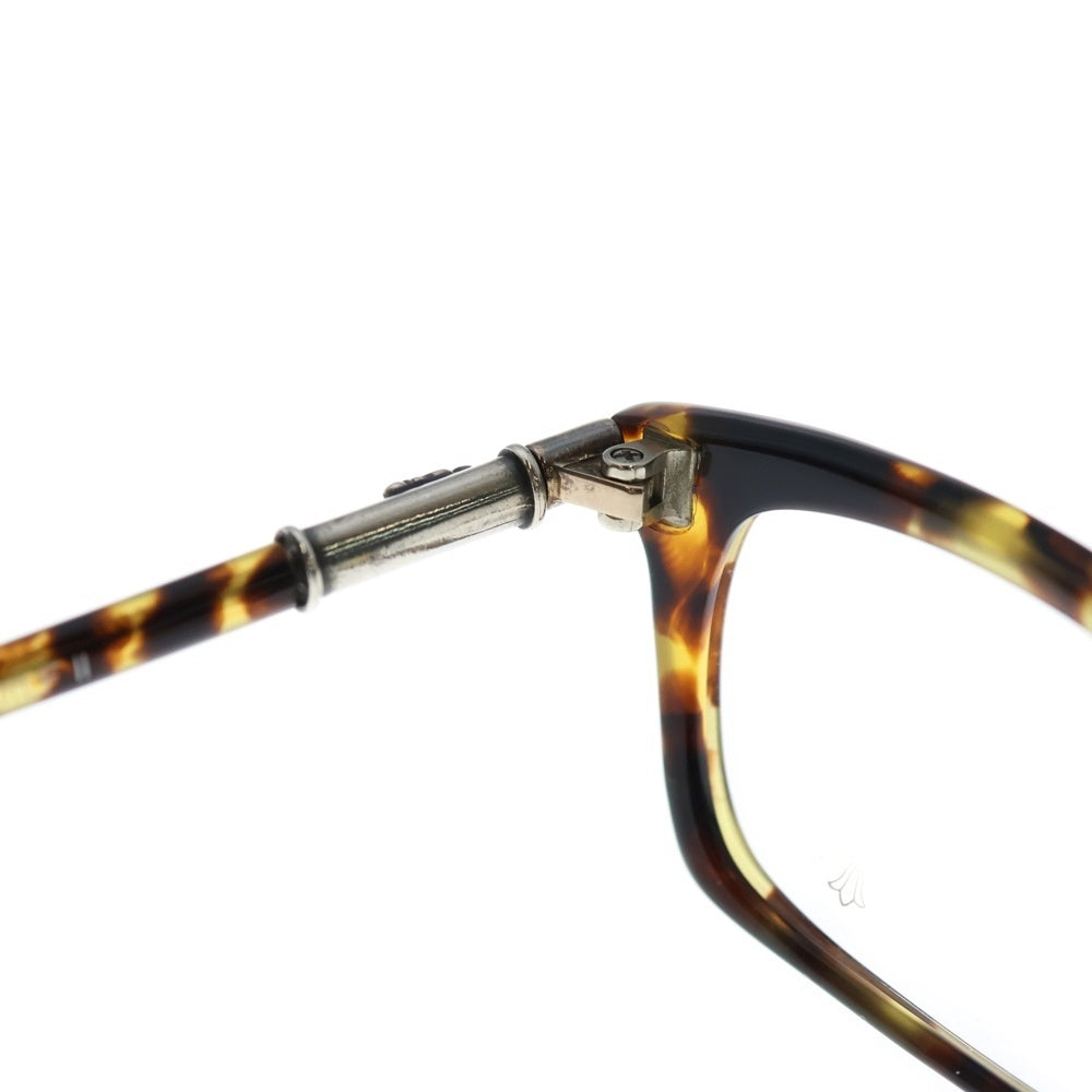 CHROME HEARTS(クロムハーツ) DILF 2 ダガーテンプル スクエアフレームサングラス アイウェア 眼鏡 ブラウン