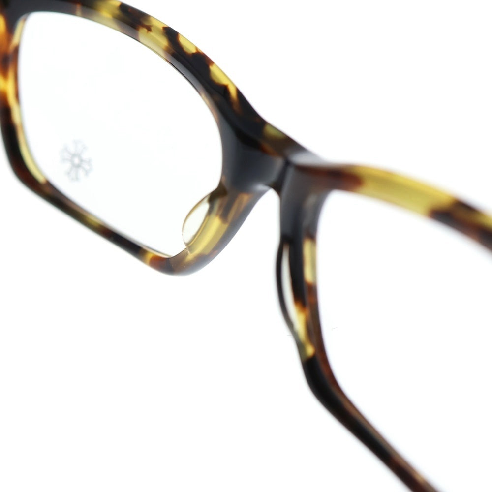 CHROME HEARTS(クロムハーツ) DILF 2 ダガーテンプル スクエアフレームサングラス アイウェア 眼鏡 ブラウン