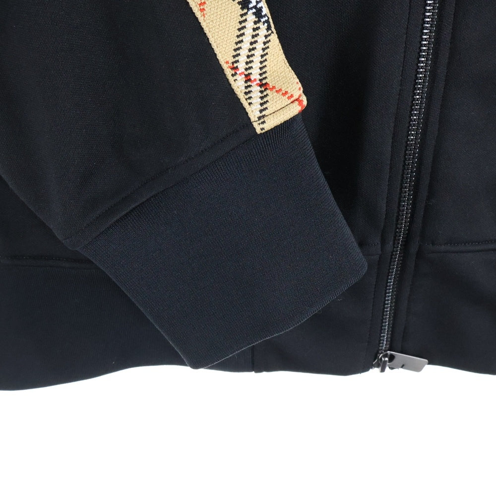 BURBERRY(バーバリー) ノヴァチェックサイドライントラックジップジャケット 8110563 ブラック