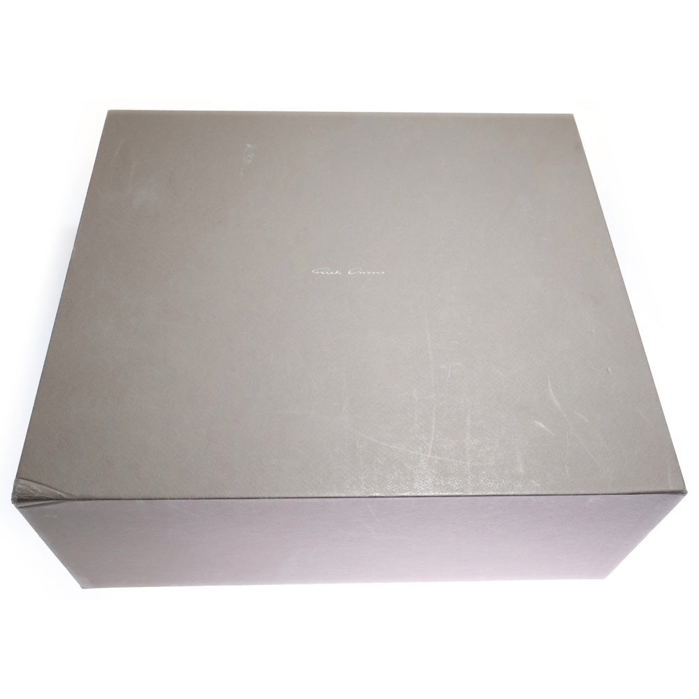 Rick Owens(リックオウエンス) GETH RUNNER 01B1814 ゲスランナー ミッドカットボリュームスニーカー ブラック/ホワイト