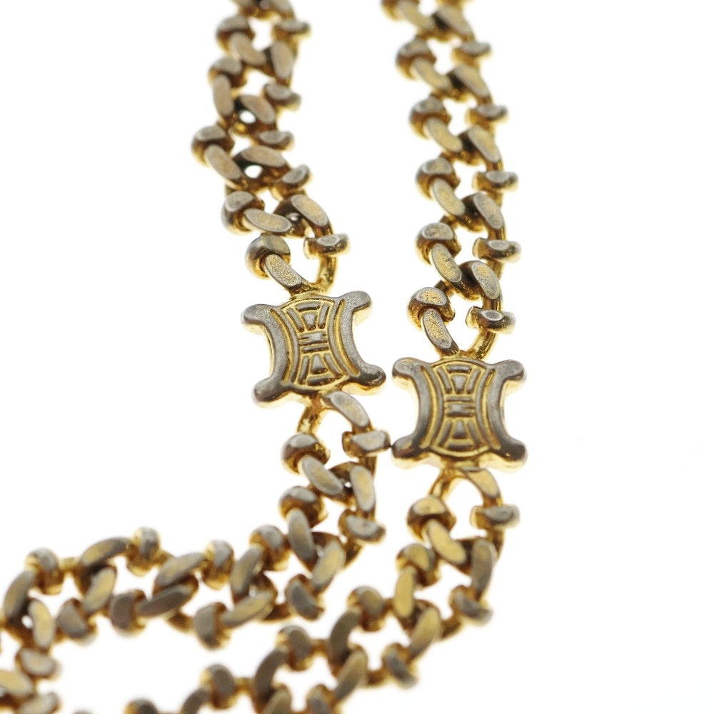 CELINE(セリーヌ) トリオンフ チェーンネックレス ゴールド