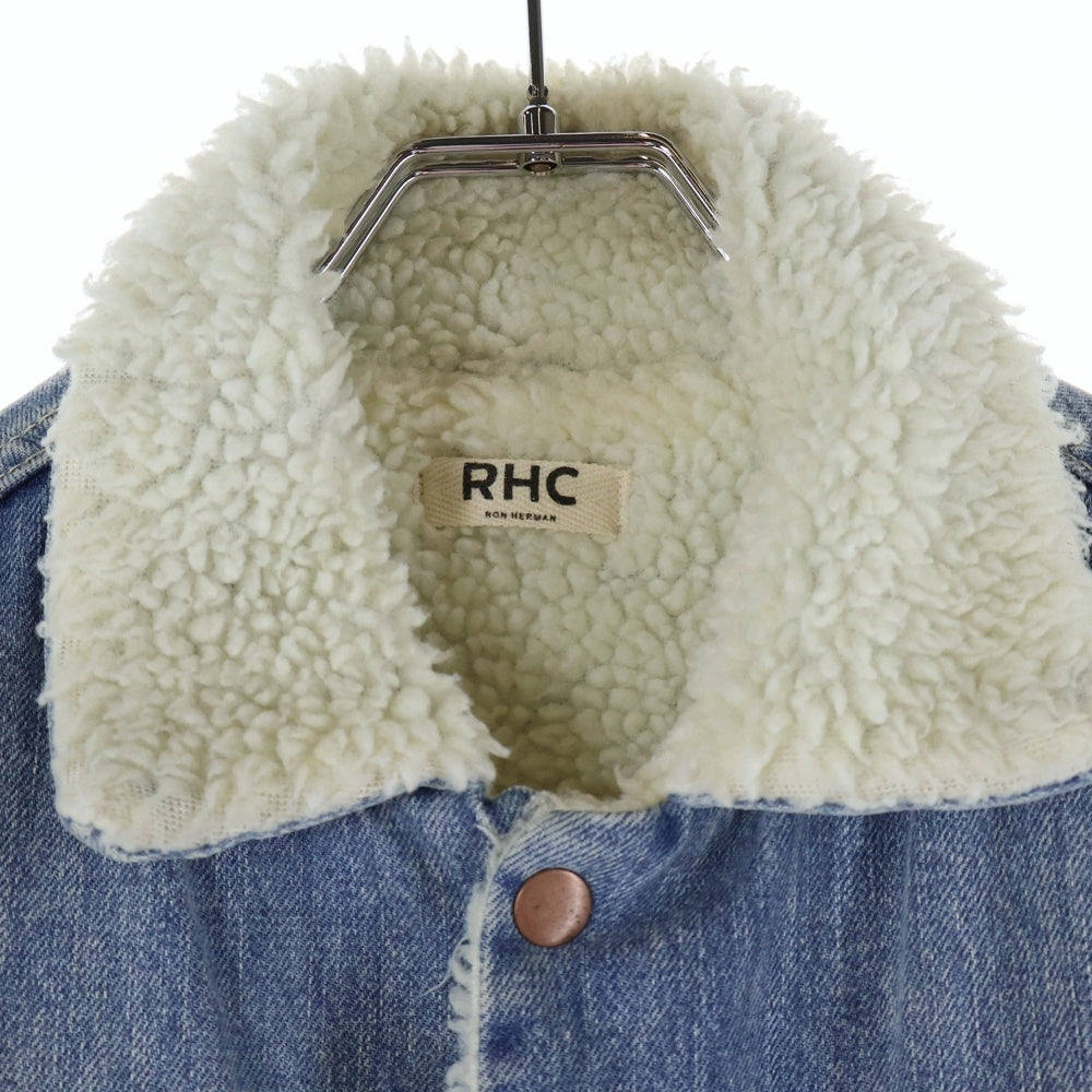 RHC Ron Herman(アールエイチシー ロンハーマン) 裏地ボアデニムジャケット 622040161-1322 インディゴ