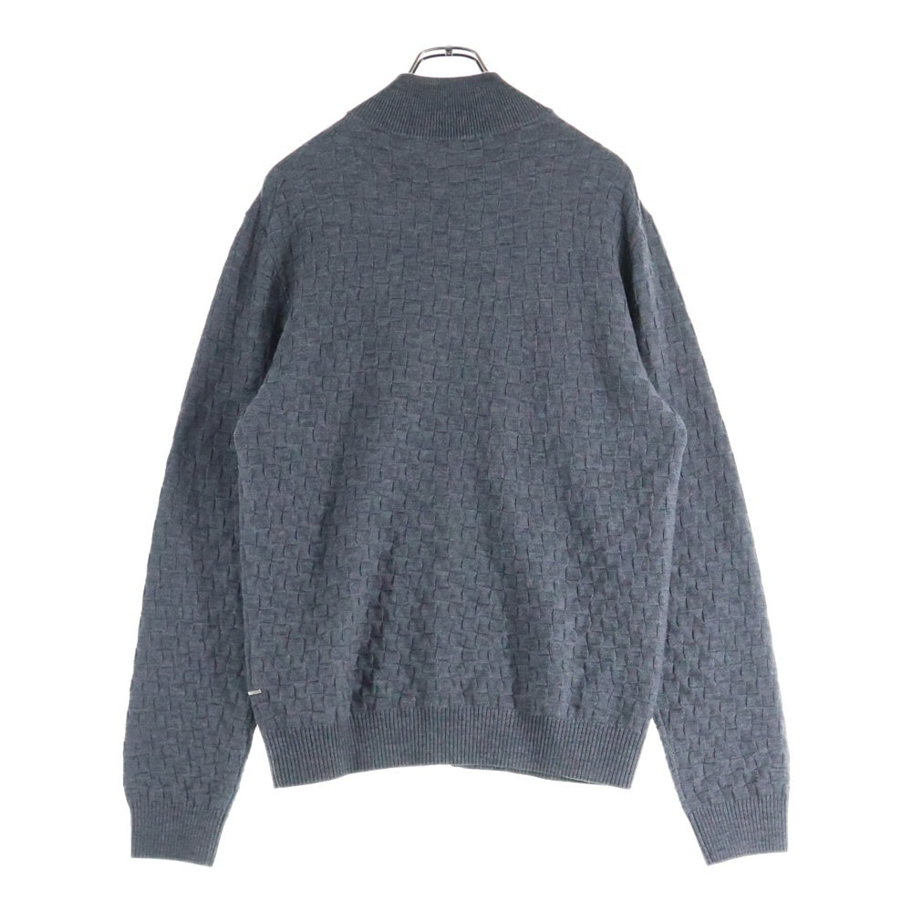 LOUIS VUITTON(ルイヴィトン) ダミエ ジップアップニットカーディガン