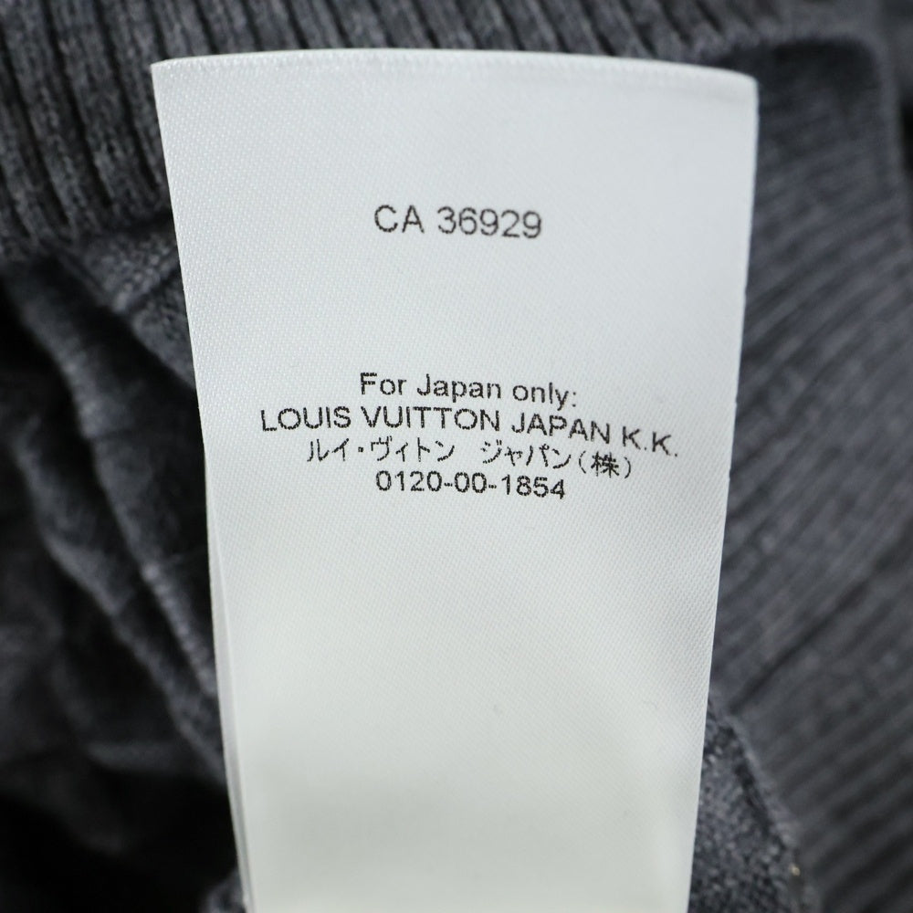 LOUIS VUITTON(ルイヴィトン) ダミエ ジップアップニットカーディガン