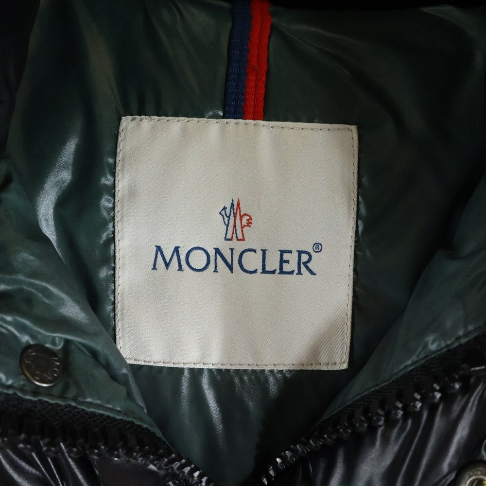 MONCLER(モンクレール) TIB GILET ロゴパッチ ダウンベスト ブラック 220914335005 68950
