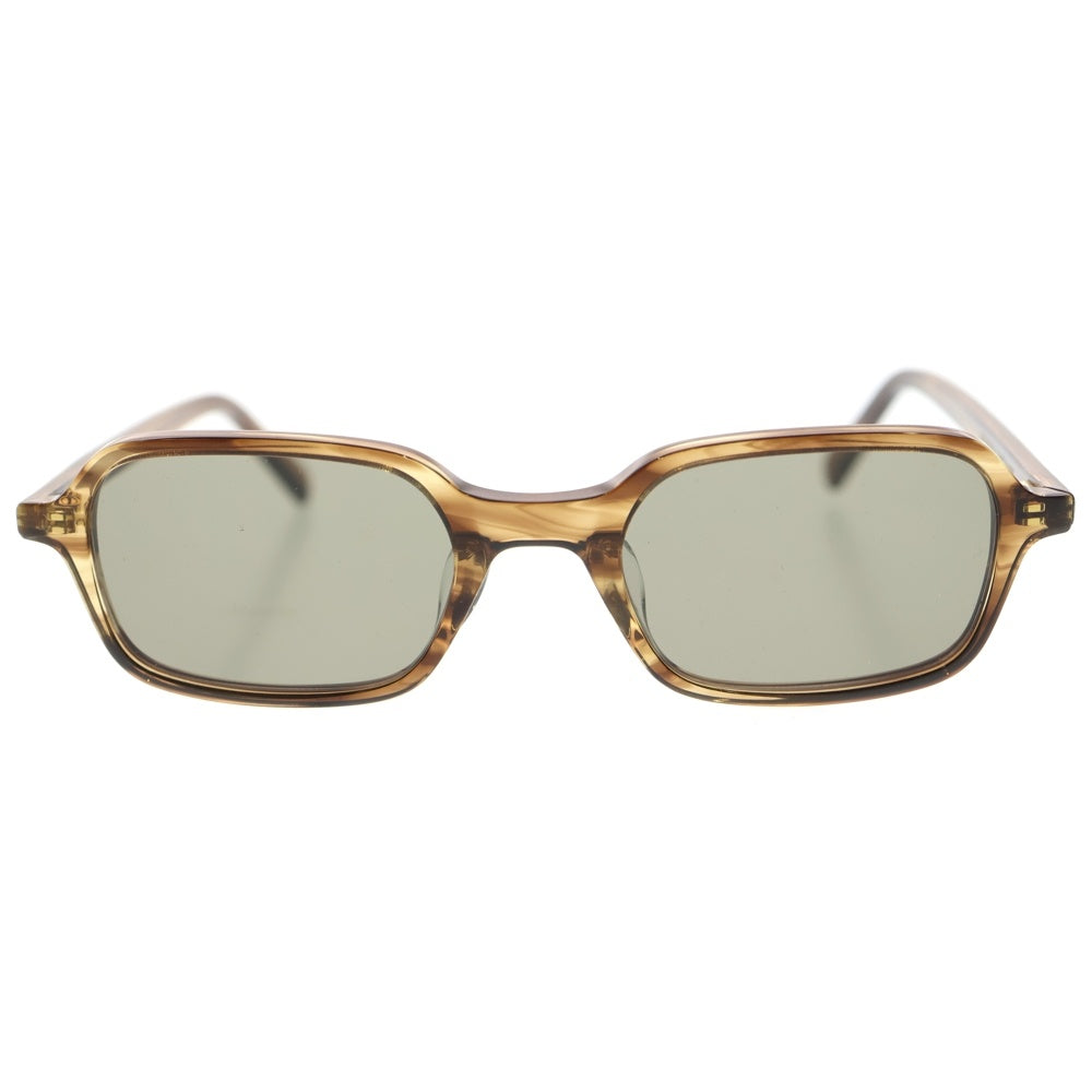 A.D.S.R.(エーディーエスアール) BUGGE 02 スクエアサングラス 眼鏡 ブラウン