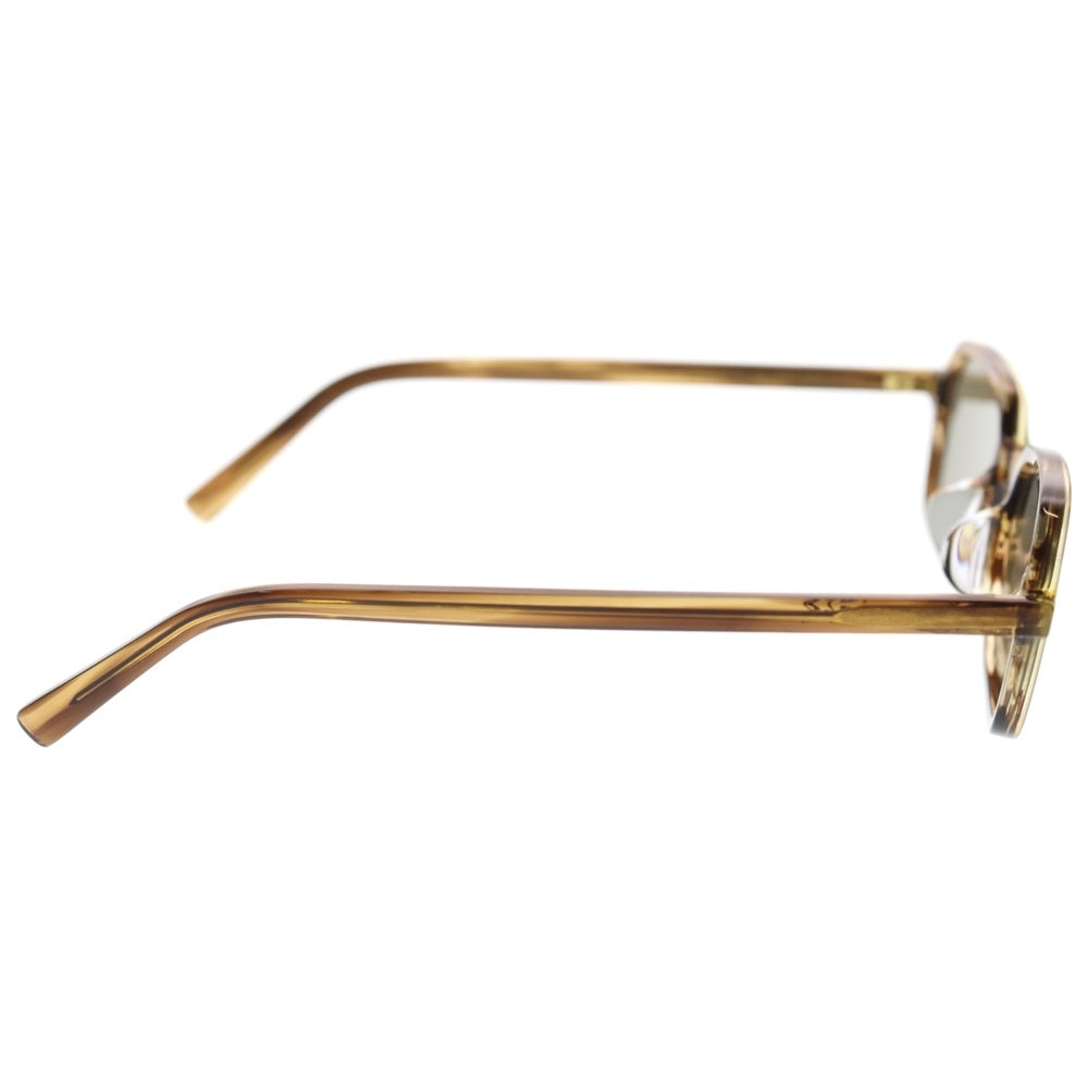 A.D.S.R.(エーディーエスアール) BUGGE 02 スクエアサングラス 眼鏡 ブラウン