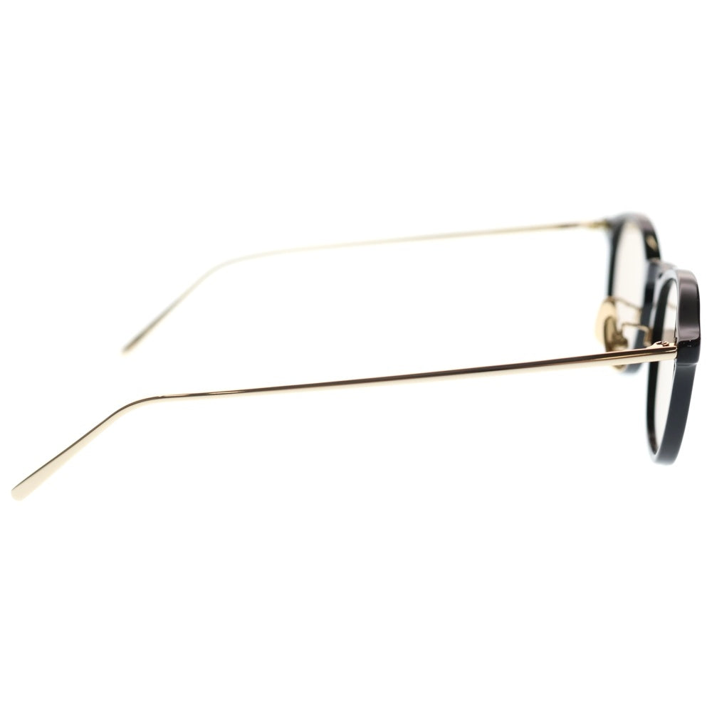 A.D.S.R.(エーディーエスアール) THOMS 02 ウェリントンサングラス 眼鏡 ブラック/ゴールド