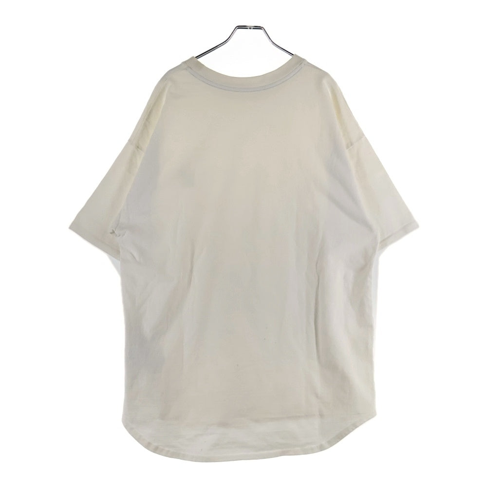 cvtvlist(カタリスト) CTLS CREW Basic Tee フロントワッペン クルーネック半袖Tシャツ カットソー ホワイト 2101090307