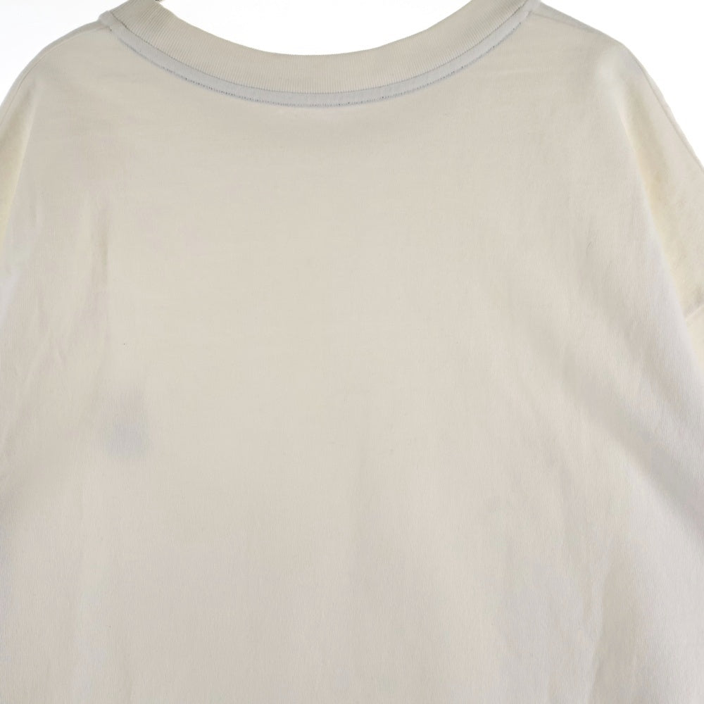 cvtvlist(カタリスト) CTLS CREW Basic Tee フロントワッペン クルーネック半袖Tシャツ カットソー ホワイト 2101090307