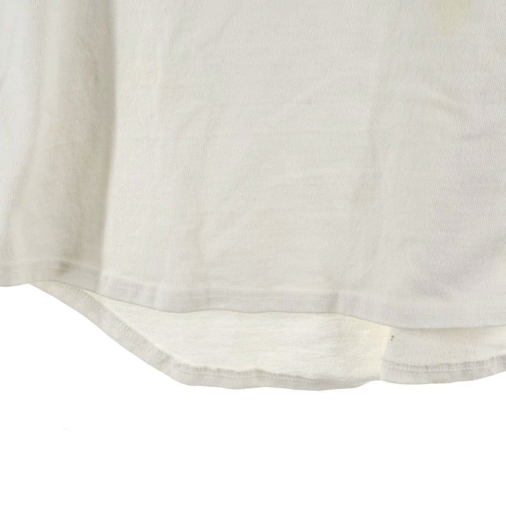 cvtvlist(カタリスト) CTLS CREW Basic Tee フロントワッペン クルーネック半袖Tシャツ カットソー ホワイト 2101090307