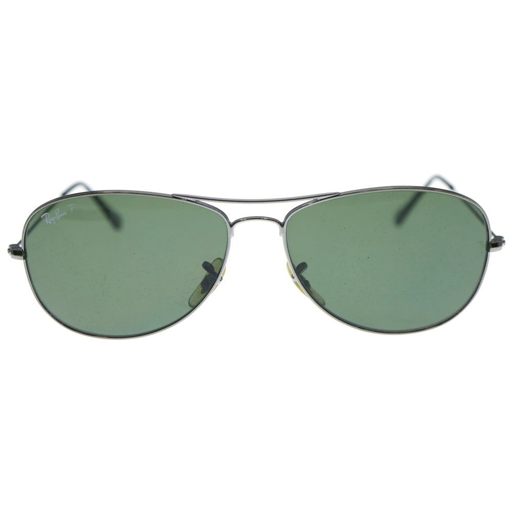 Ray Ban(レイバン) COCKPIT メタルフレームサングラス 眼鏡 アイウェア シルバー RB3362