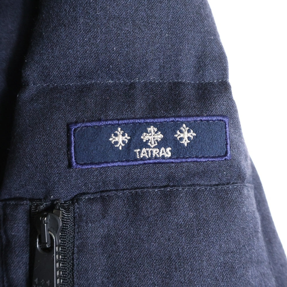 TATRAS(タトラス) 16AW ×SHIPS KRAZ ウールフーデッドダウンジャケット ネイビー MTA7SH4205