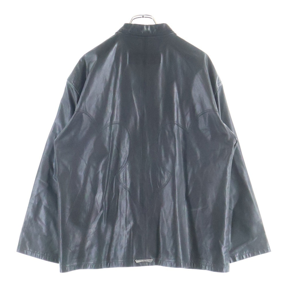 CHROME HEARTS(クロムハーツ) クロスボールボタン レザーカバーオール