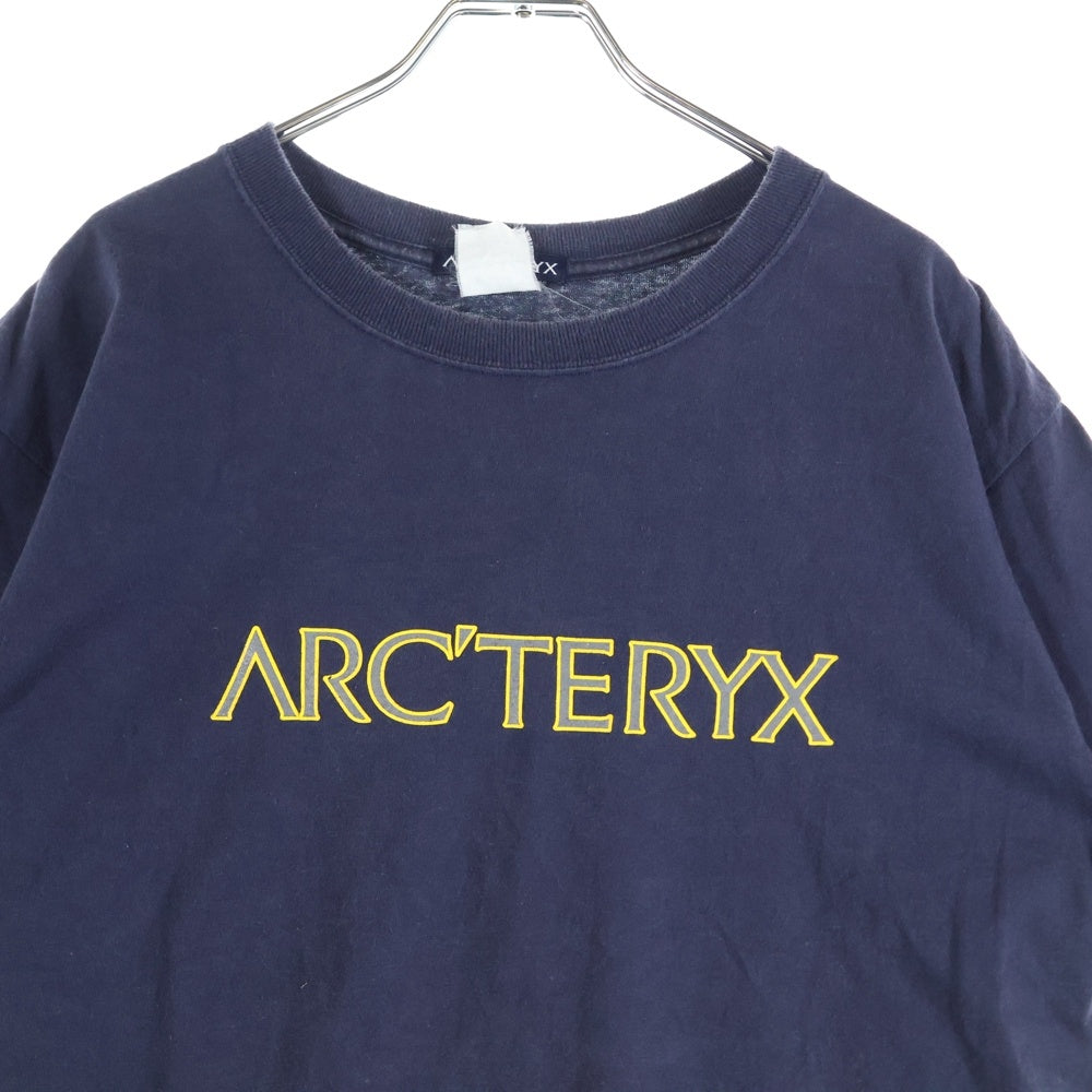 ARC'TERYX(アークテリクス) ロゴプリント 半袖Tシャツカットソー ネイビー