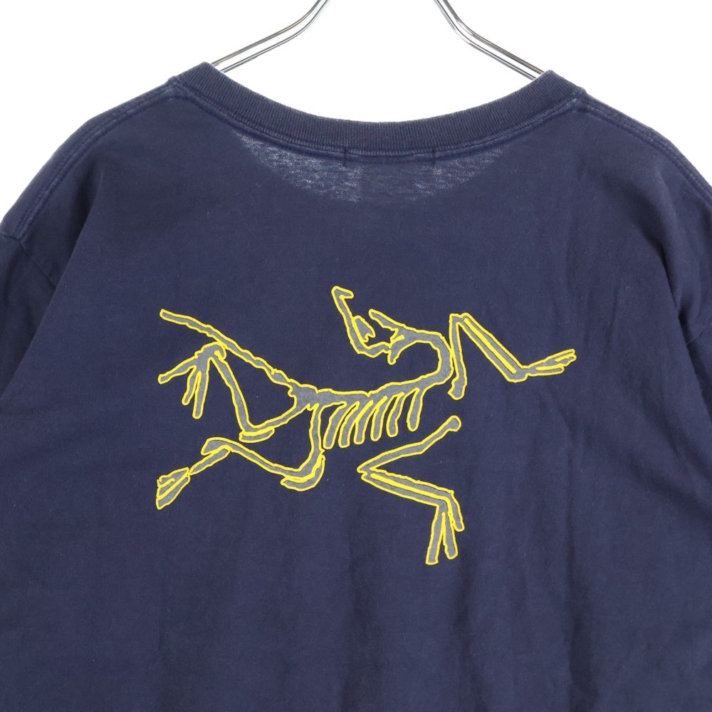 ARC'TERYX(アークテリクス) ロゴプリント 半袖Tシャツカットソー ネイビー