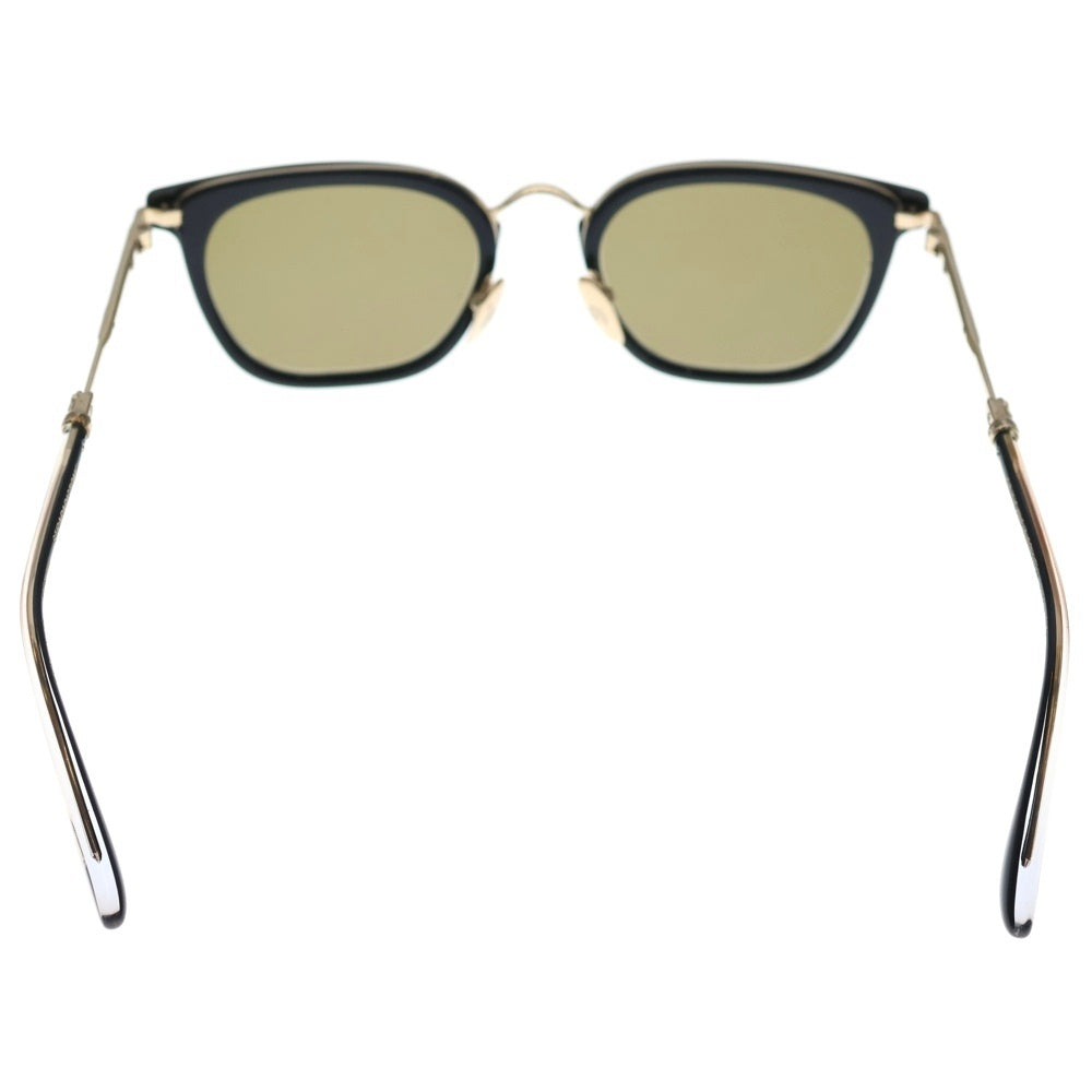 CHROME HEARTS(クロムハーツ) STRAPADICTOME ストゥラパディクトム スクエアフレーム ウェリントンサングラス 眼鏡 ブラック/ゴールド