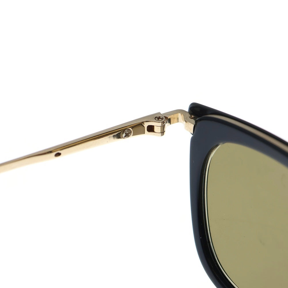 CHROME HEARTS(クロムハーツ) STRAPADICTOME ストゥラパディクトム スクエアフレーム ウェリントンサングラス 眼鏡 ブラック/ゴールド