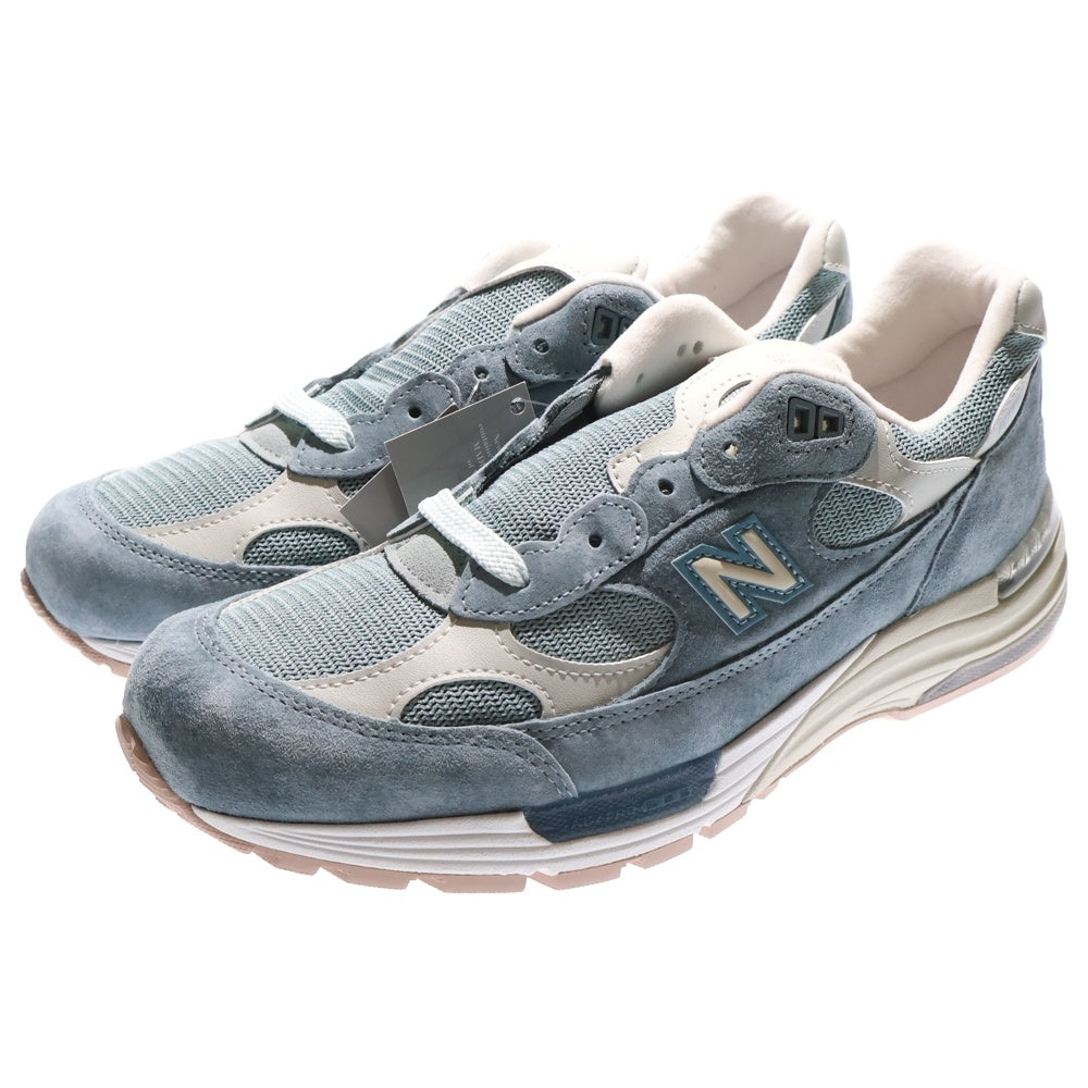 New Balance(ニューバランス) ×KITH 992 Aegean Blue U992KT キス エーゲブルー ローカットスニーカー US8.5/26.5cm ブルー