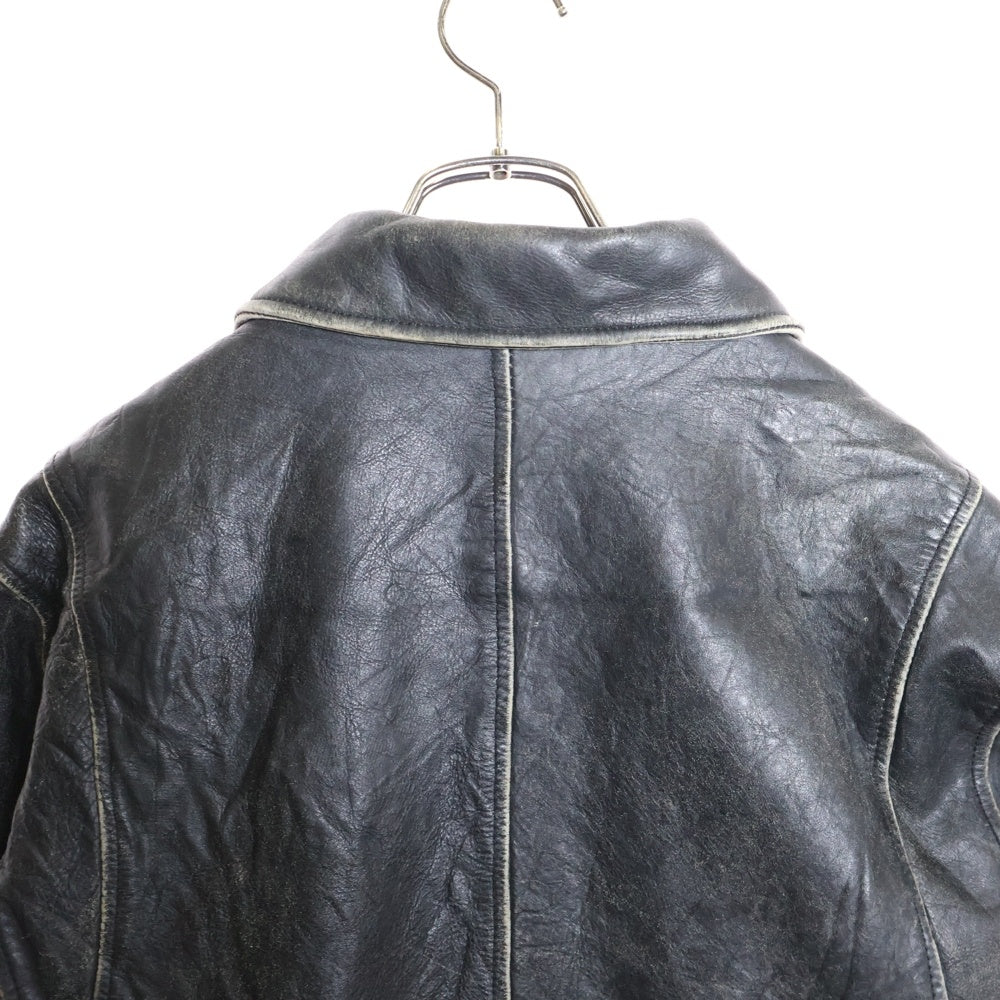 Levi's(リーバイス) レザーライダースジャケット ブラック LL-1001