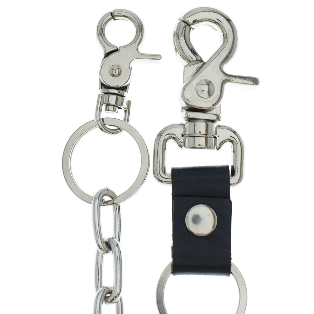 NO BRAND(ノーブランド) SCHISM.INDUCING バンダナ付きウォレットチェーン シルバー