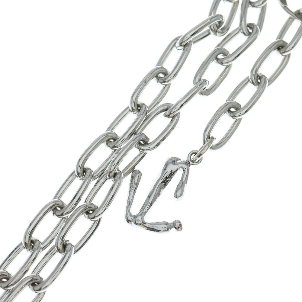 NO BRAND(ノーブランド) SCHISM.INDUCING バンダナ付きウォレットチェーン シルバー