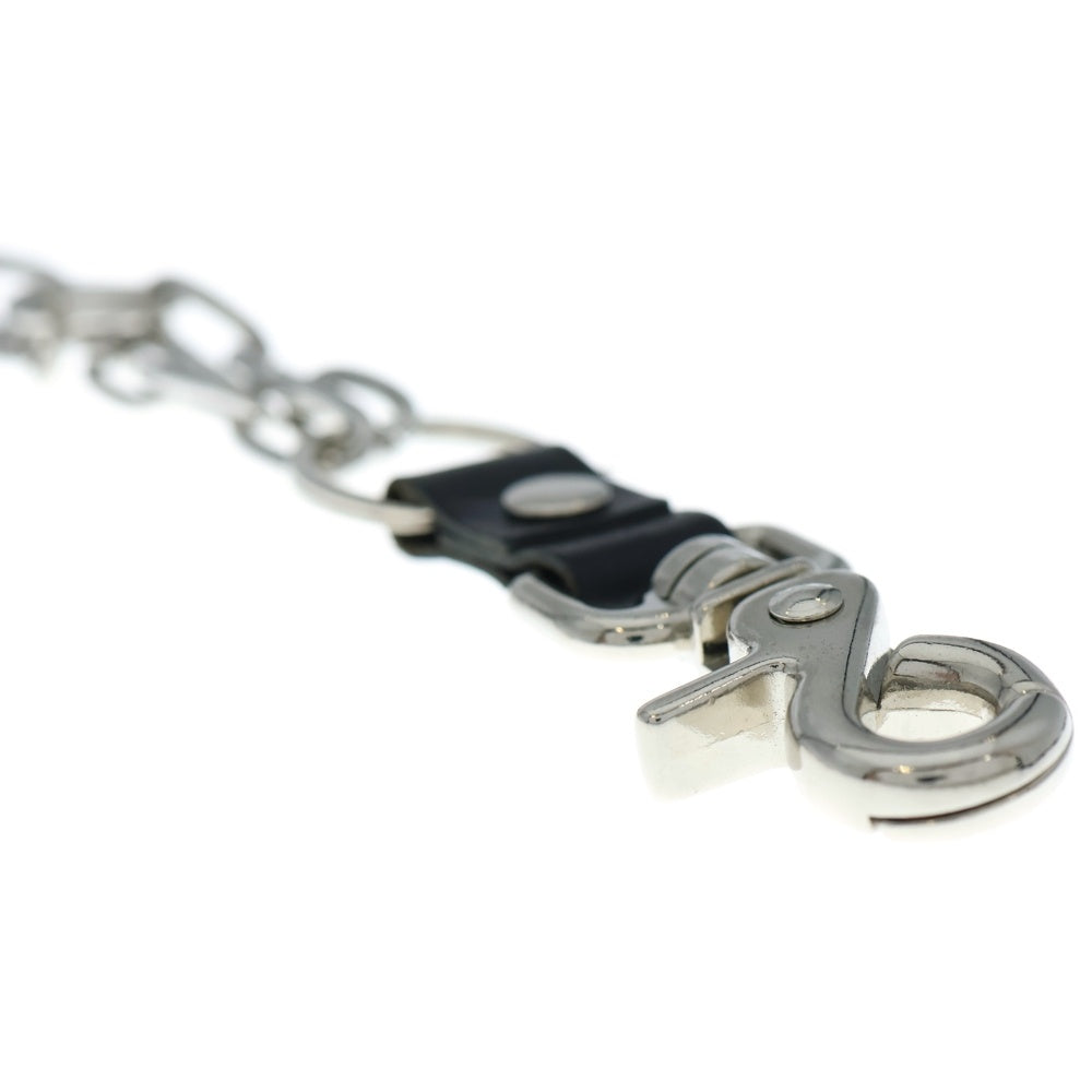 NO BRAND(ノーブランド) SCHISM.INDUCING バンダナ付きウォレットチェーン シルバー