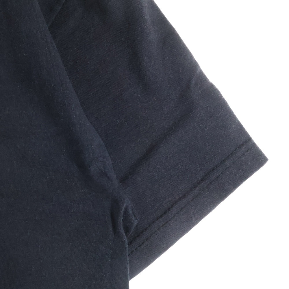 NO BRAND(ノーブランド) UEFA CHAMPIONS LEAGUE サッカー チャンピオンズリーグ 半袖Tシャツカットソー ブラック