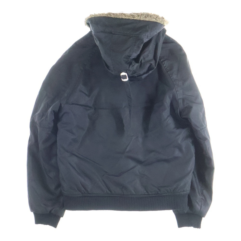 VINTAGE(ヴィンテージ) 民間用 N-2B ファー付き ボンバージャケット ブラック