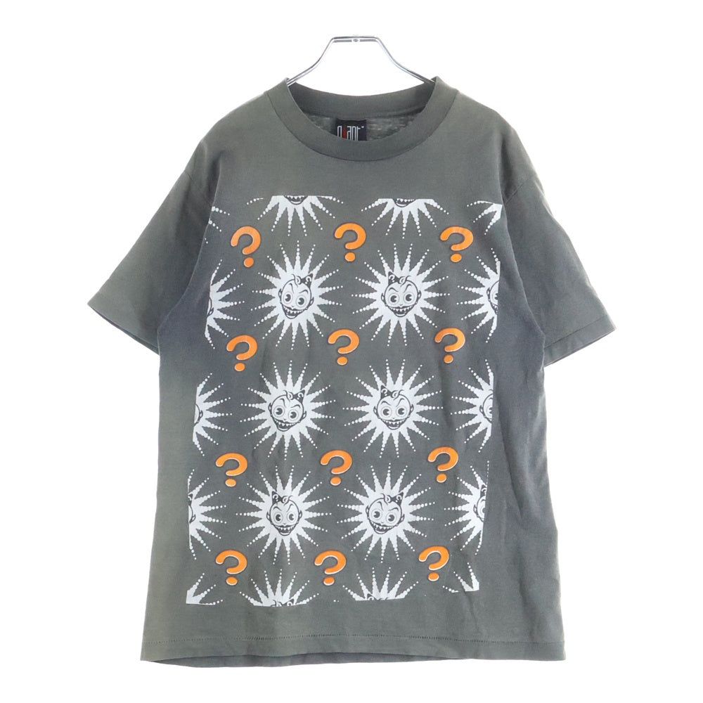 VINTAGE(ヴィンテージ) 90s JESUS JONES ジーザスジョーンズ 総柄 半袖Tシャツカットソー ブラック