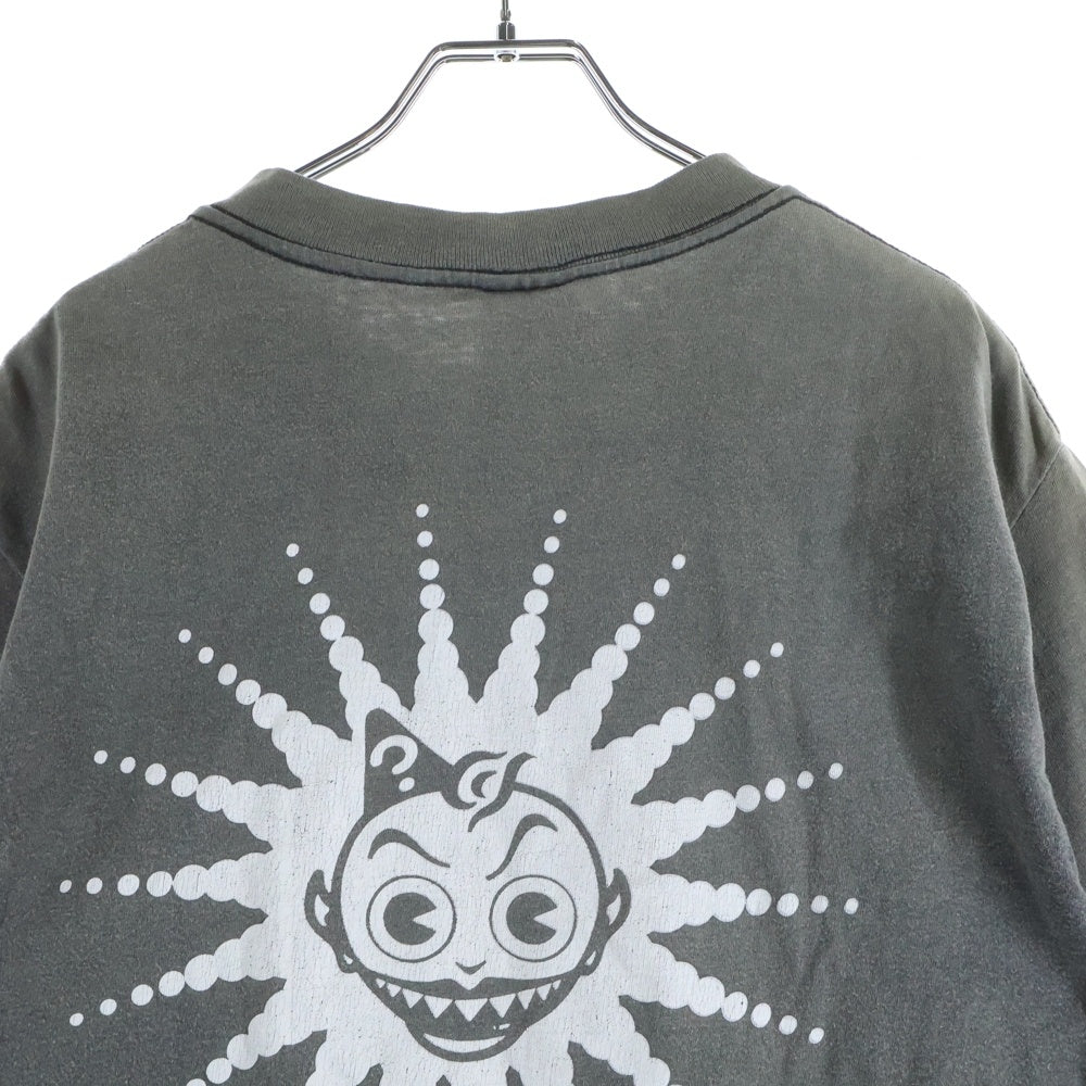 VINTAGE(ヴィンテージ) 90s JESUS JONES ジーザスジョーンズ 総柄 半袖Tシャツカットソー ブラック