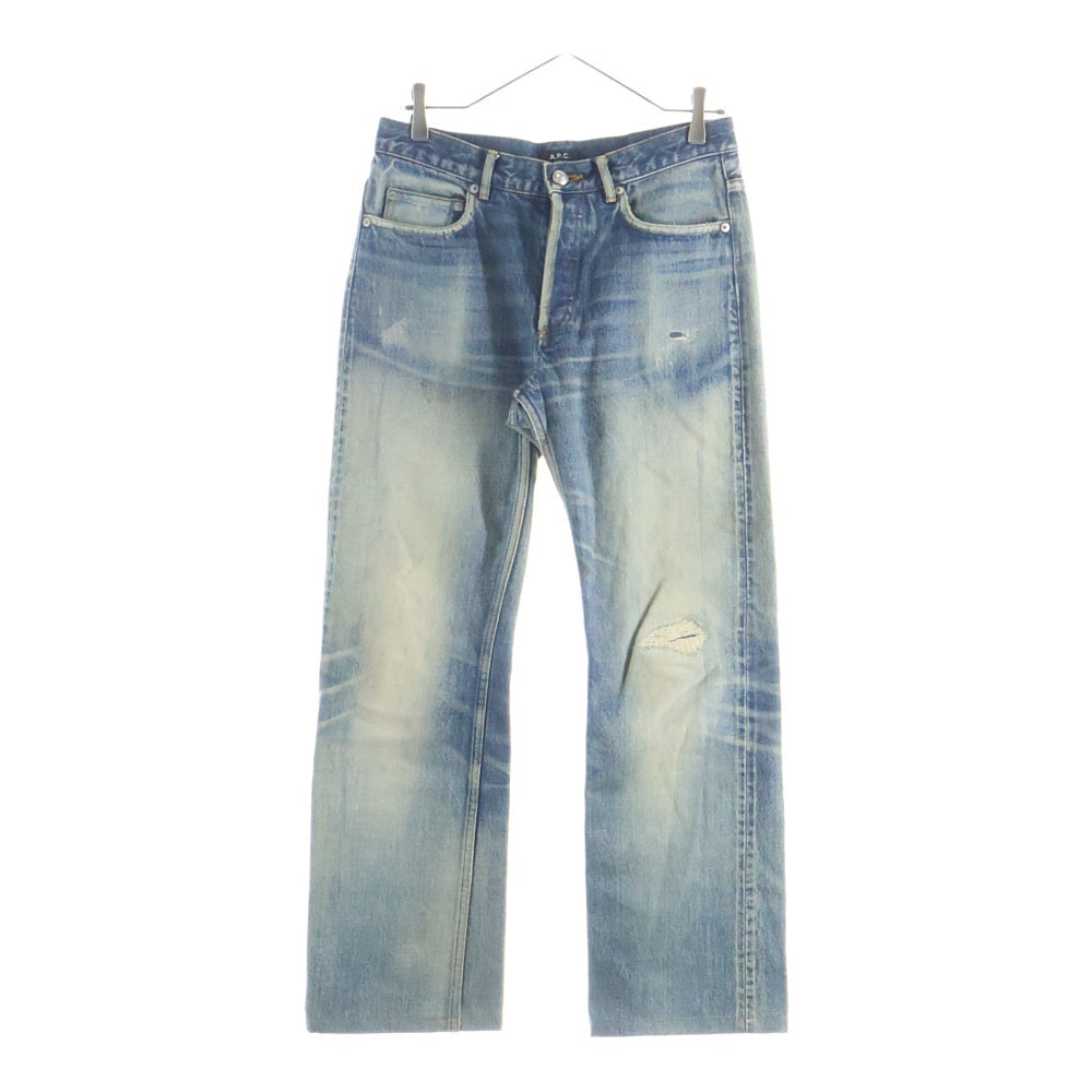 A.P.C(アーペーセー) ストレートデニムパンツ インディゴ