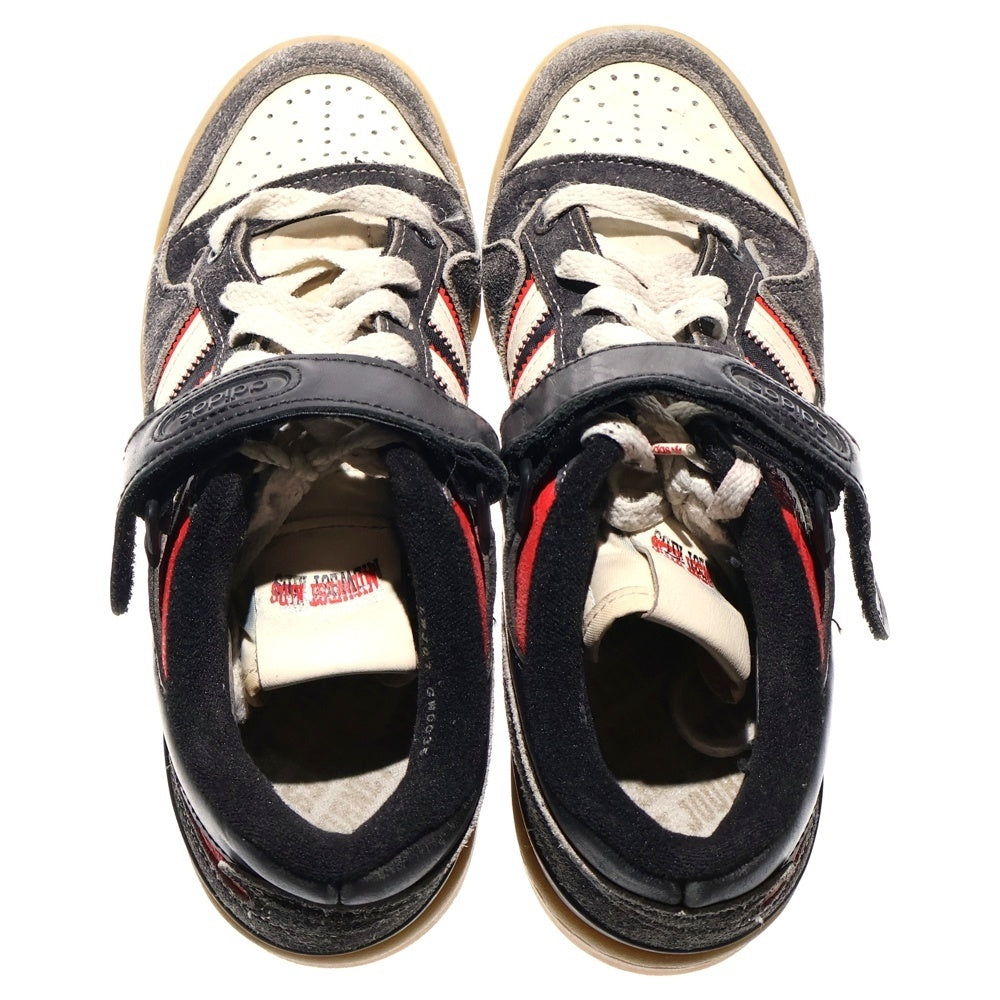 adidas(アディダス) × MID WEST KIDS FORUM 84 ミッドウェストキッズ フォーラム84 ローカットスニーカー ブラック GW0035