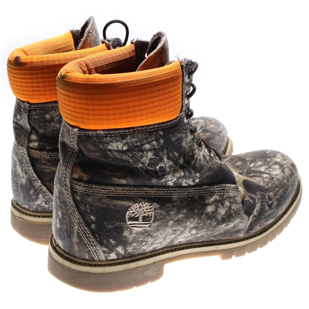 Timberland(ティンバーランド) × MOSSY OAK モッシーオーク リアルツリー 総柄 6インチブーツ カーキ 33558 8040