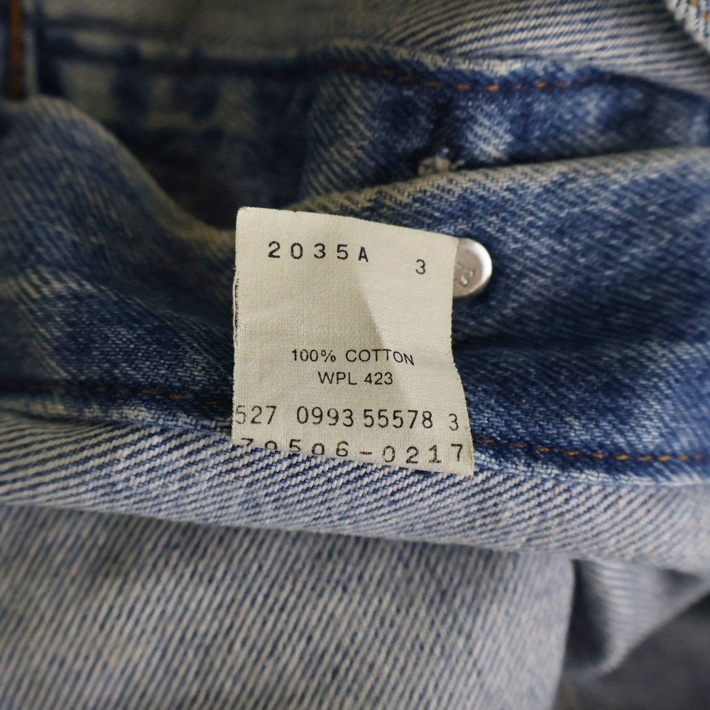 Levi's(リーバイス) 90s ストレートデニムジャケット インディゴ JW573