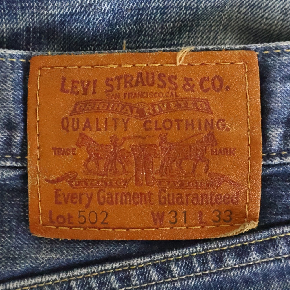 Levi's(リーバイス) 502 テーパードデニムパンツ インディゴ 3004-2