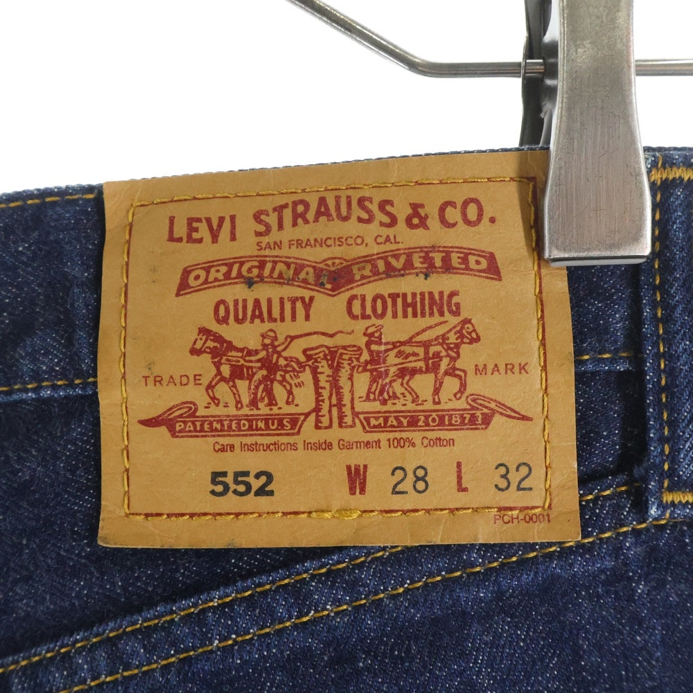 Levi's(リーバイス) ストレートデニムパンツ552 インディゴ 552-0302