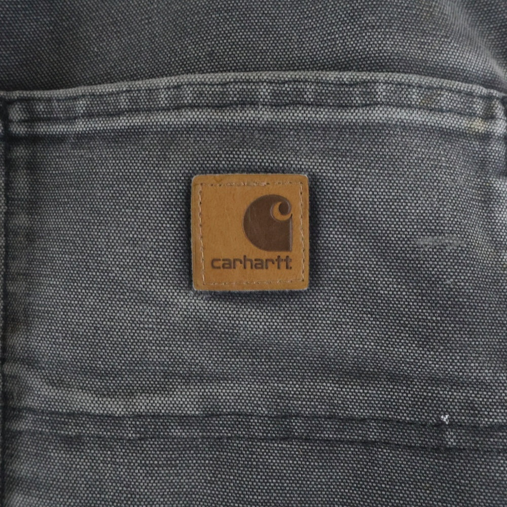 CARHARTT(カーハート) DOUBLE KNEE PAINTER PANTS ダブルニー ダック地 裏地 USA製 キルティング ペインターパンツ ブラック B194