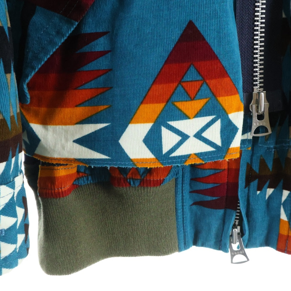 Sacai/サカイ ペンドルトン アーカイブプリントミックスステンカラーコート Sacai/サカイ ペンドルトン アーカイブプリントミックスステンカラーコート