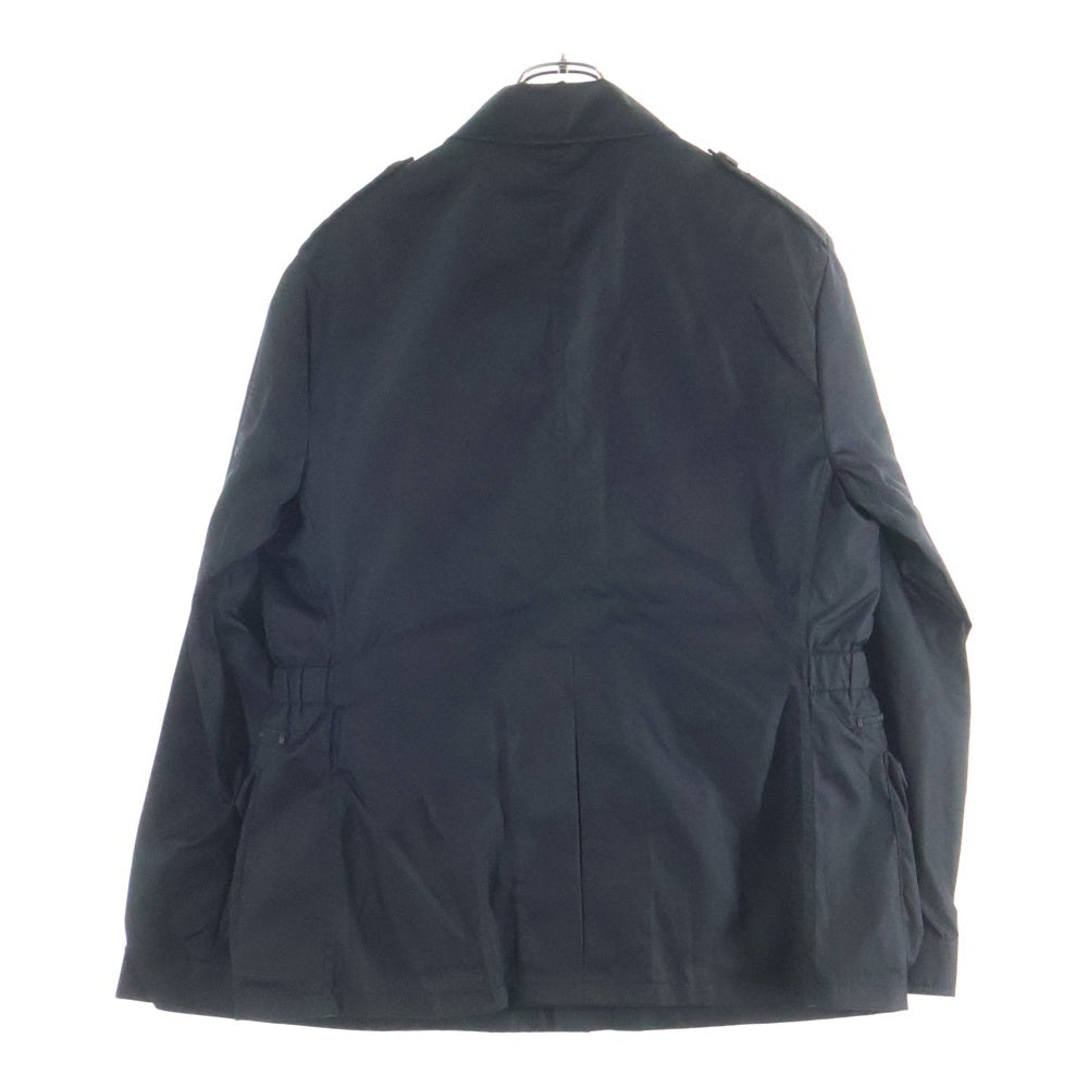 PRADA(プラダ) 24SS 2WAY トライアングルロゴ シャツジャケット ブラック SGC553 S000 1WQ8