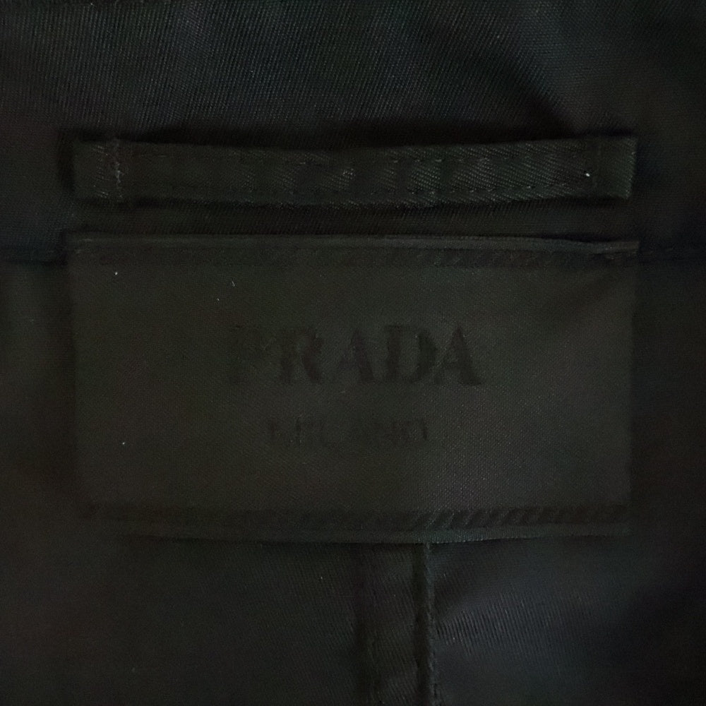 PRADA(プラダ) 24SS 2WAY トライアングルロゴ シャツジャケット