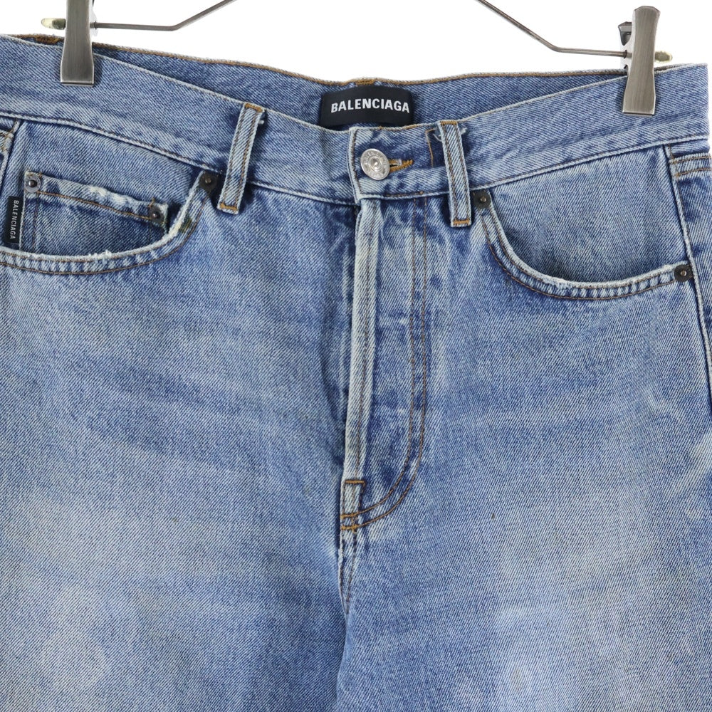 BALENCIAGA(バレンシアガ) ストレートデニムパンツ インディゴ 594609 TDW14