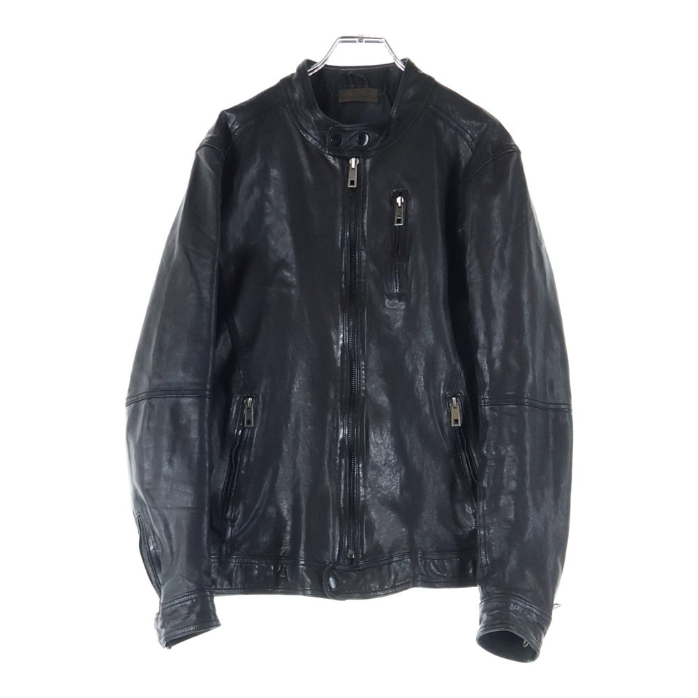 goa(ゴア) シングルレザージャケット ブラック
