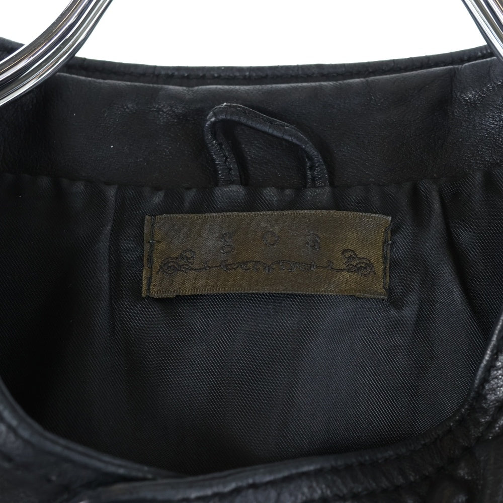 goa(ゴア) シングルレザージャケット ブラック