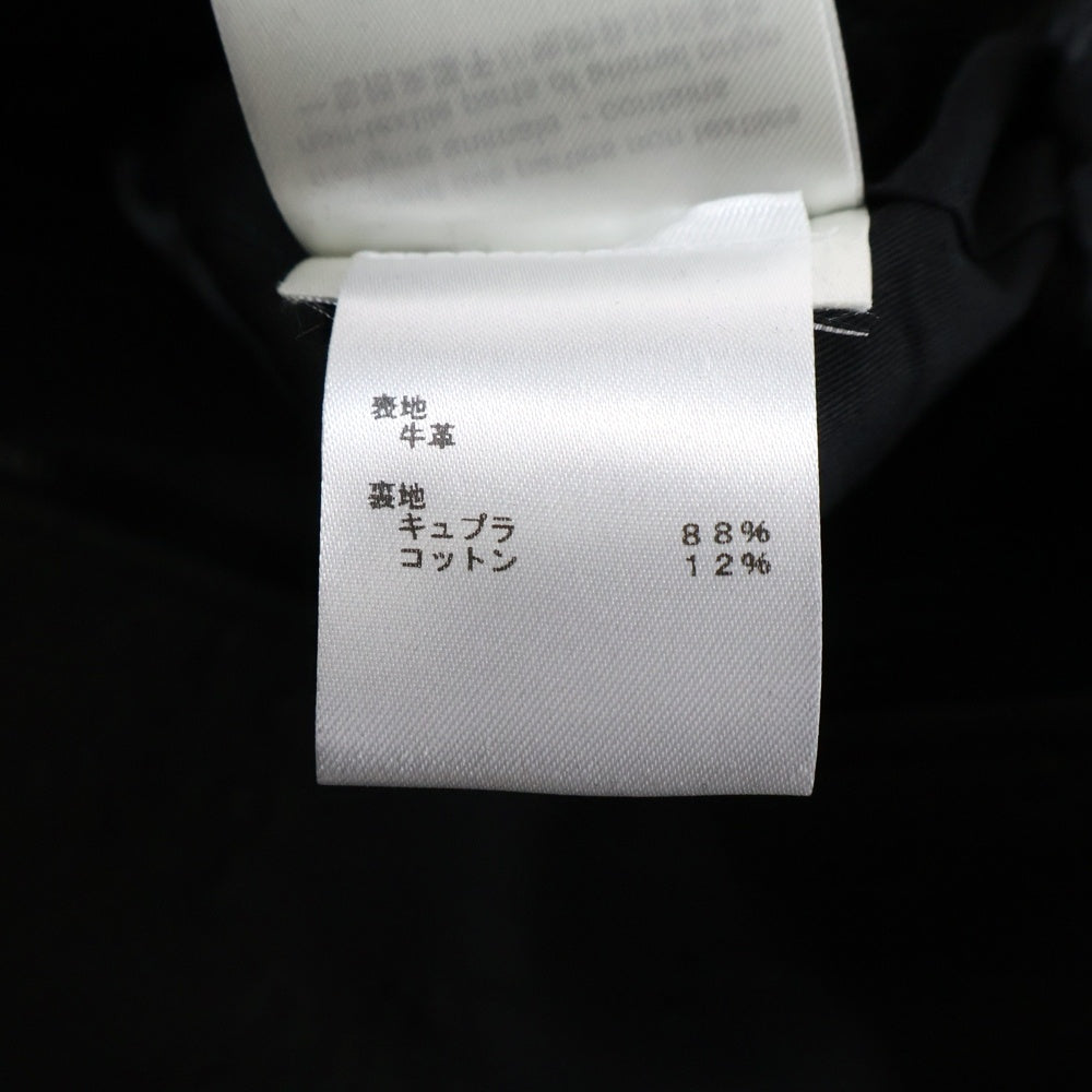 LOUIS VUITTON(ルイヴィトン) 22AW ダミエスプレッドジップレザージャケット RM222M RMT HNL08W ブラック