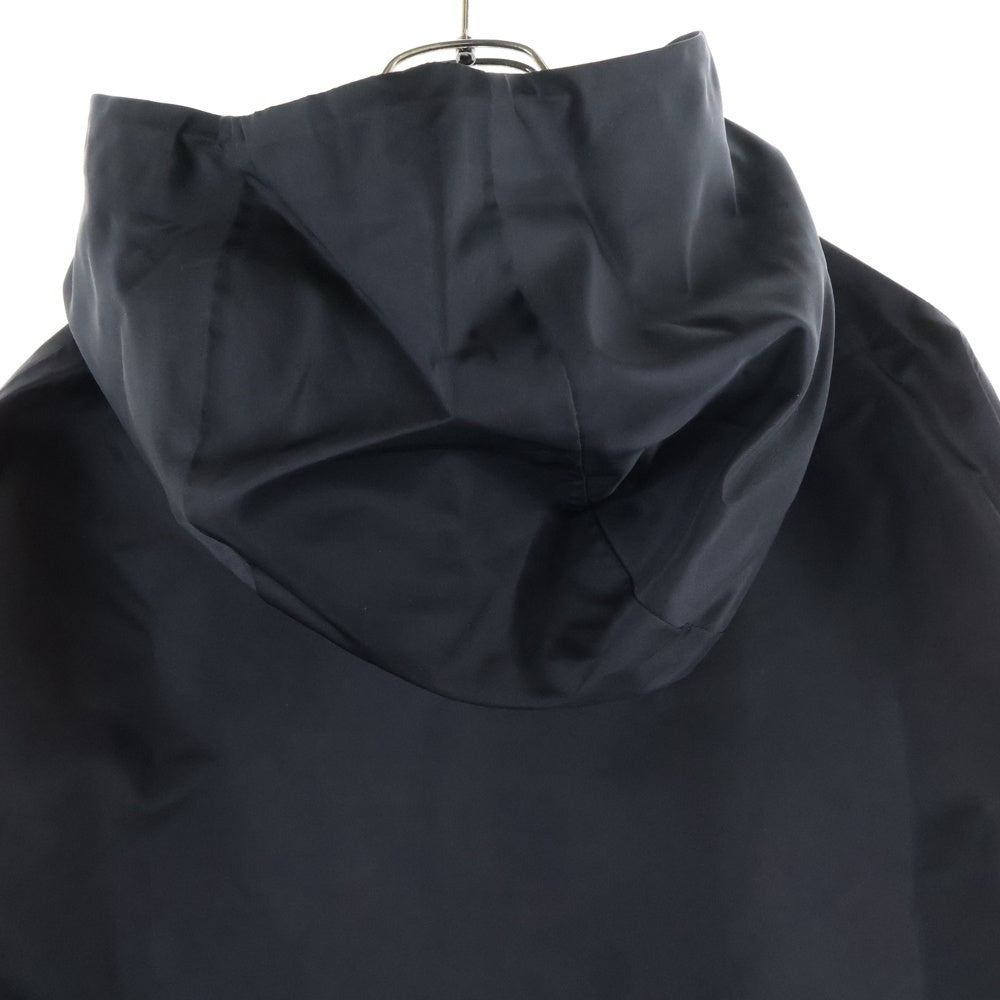 GUCCI(グッチ) Nylon Hooded Jacket 793664 ZAQ7F ナイロンエンブロイダリージップジャケット ブラック