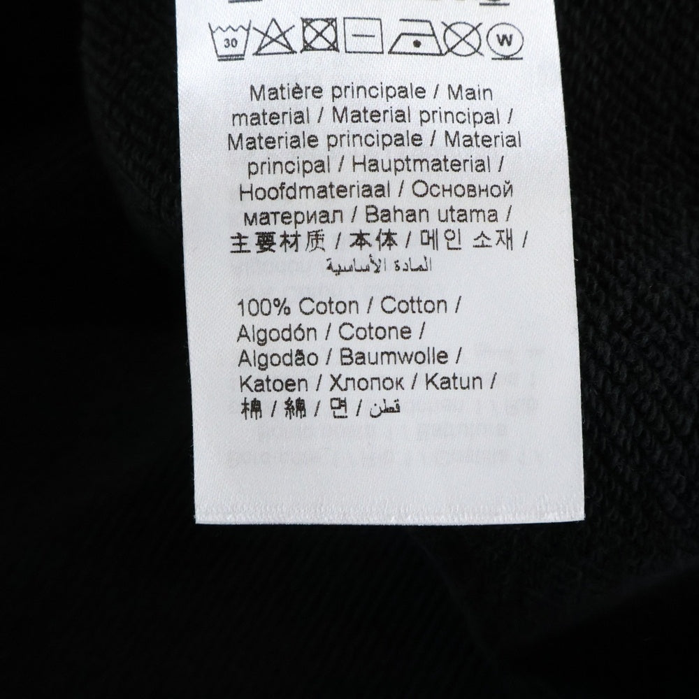 KENZO(ケンゾー) フルーツロゴプリントスウェットプルオーバーパーカー ブラック