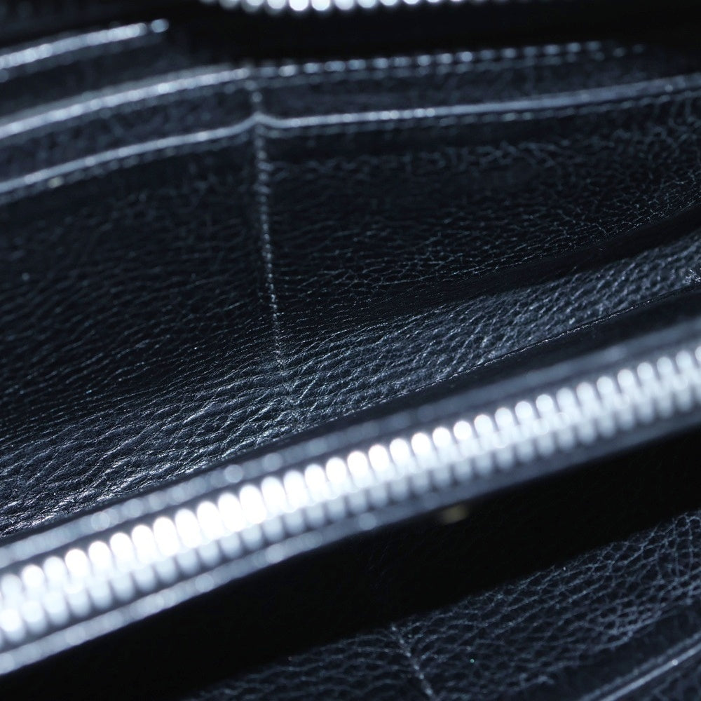 CHROME HEARTS(クロムハーツ) REC F ZIP フィリグリープラス ラウンドジップ長財布 ウォレット ブラック