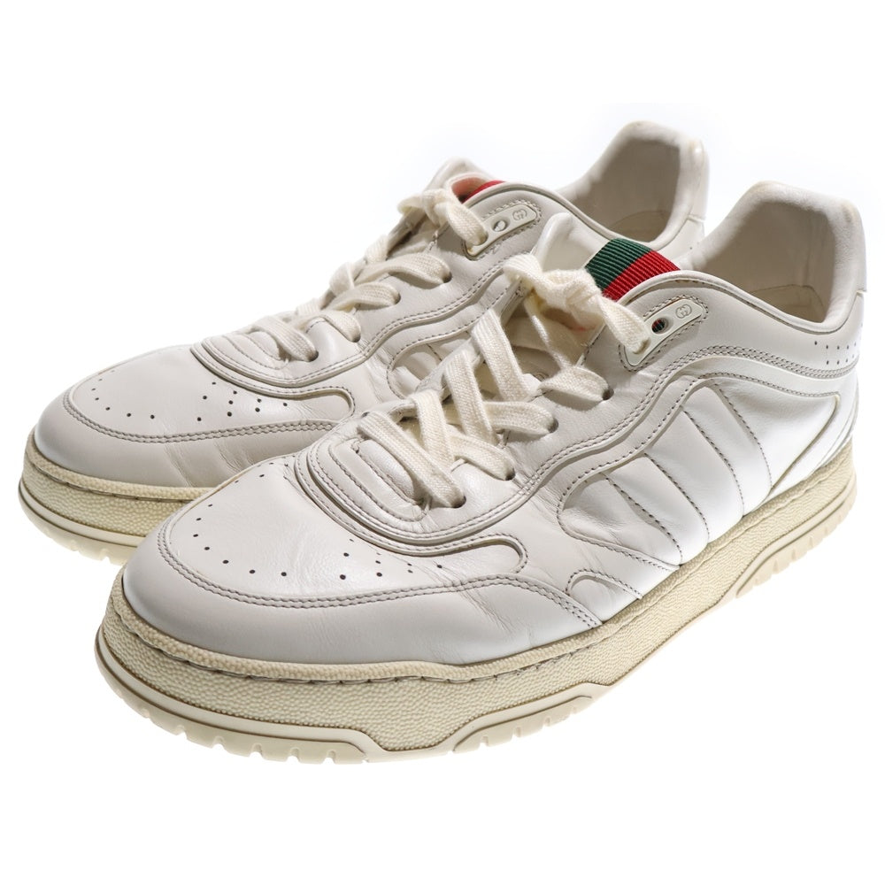 GUCCI(グッチ) Re-Web Sneaker リウェブ ローカットスニーカー ホワイト 786186